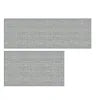 17'' X 47'' Anti-Slip Kitchen Thickening Long Rug  Rubber Backing Quick Absorbent Wear-Resistant Mat