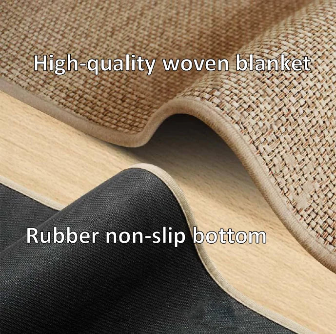 17'' X 47'' Anti-Slip Kitchen Thickening Long Rug  Rubber Backing Quick Absorbent Wear-Resistant Mat