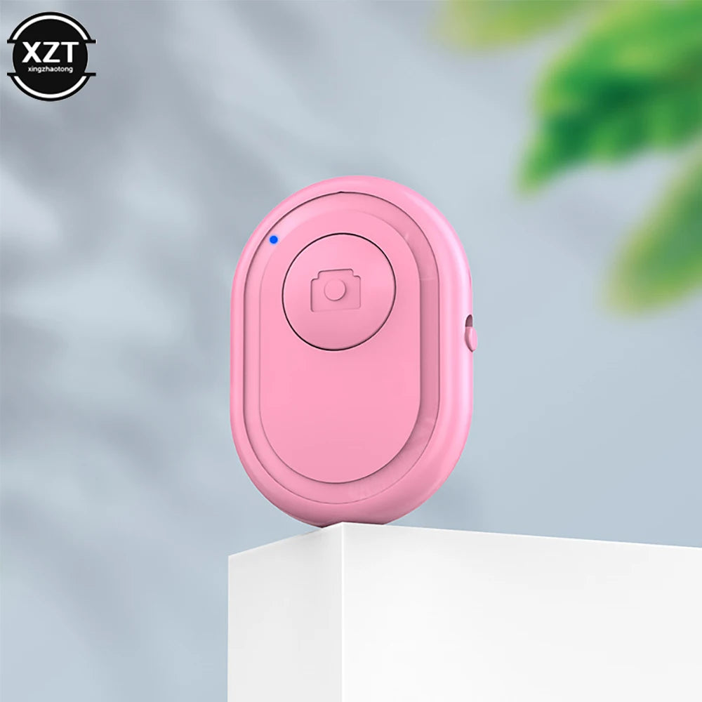 Wireless Remote Control Button Rechargeable Bluetooth-Compatible Self-timer Selfie Stick Shutter Release For IOS Android Phone