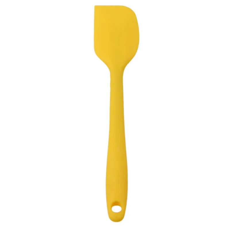 Heat Resistant Integrate Handle Silicone Spoon Scraper Kitchen Utensil Turners Spatula Pan Spatula Cake Kitchen Cooking Tool