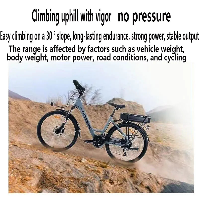 Universal electric rear power assisted 36V48V18650 lithium battery with large capacity, long endurance, and strong power