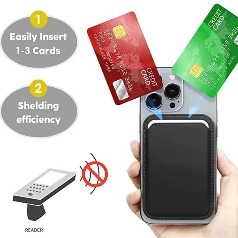 Leather Wallet Case Magentic Wallet Leather Compatible For iPhone 15 14 13 12 Pro Max Card Holder Magnet