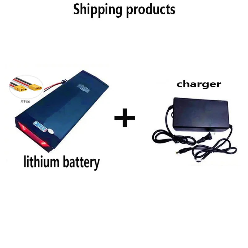 Universal electric rear power assisted 36V48V18650 lithium battery with large capacity, long endurance, and strong power