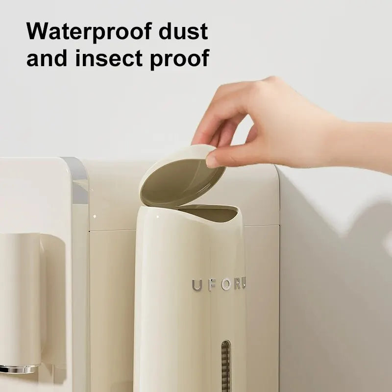 UFORU Water Dispenser Cup Extractor , Wall Mounted Holder Bracket, Home Kitchen Accessories for Kitchen Storage Rack Organizer